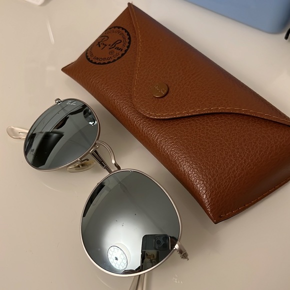 Authentic ray-ban glasses mirror frame